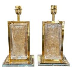Murano Ice Block Lamps