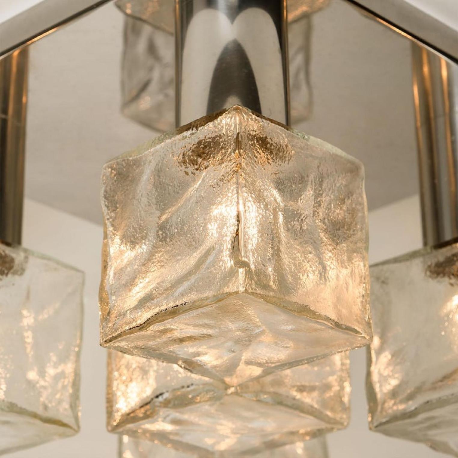 Milieu du XXe siècle Encastré en verre de Murano par Kalmar, Autriche, années 1960 en vente