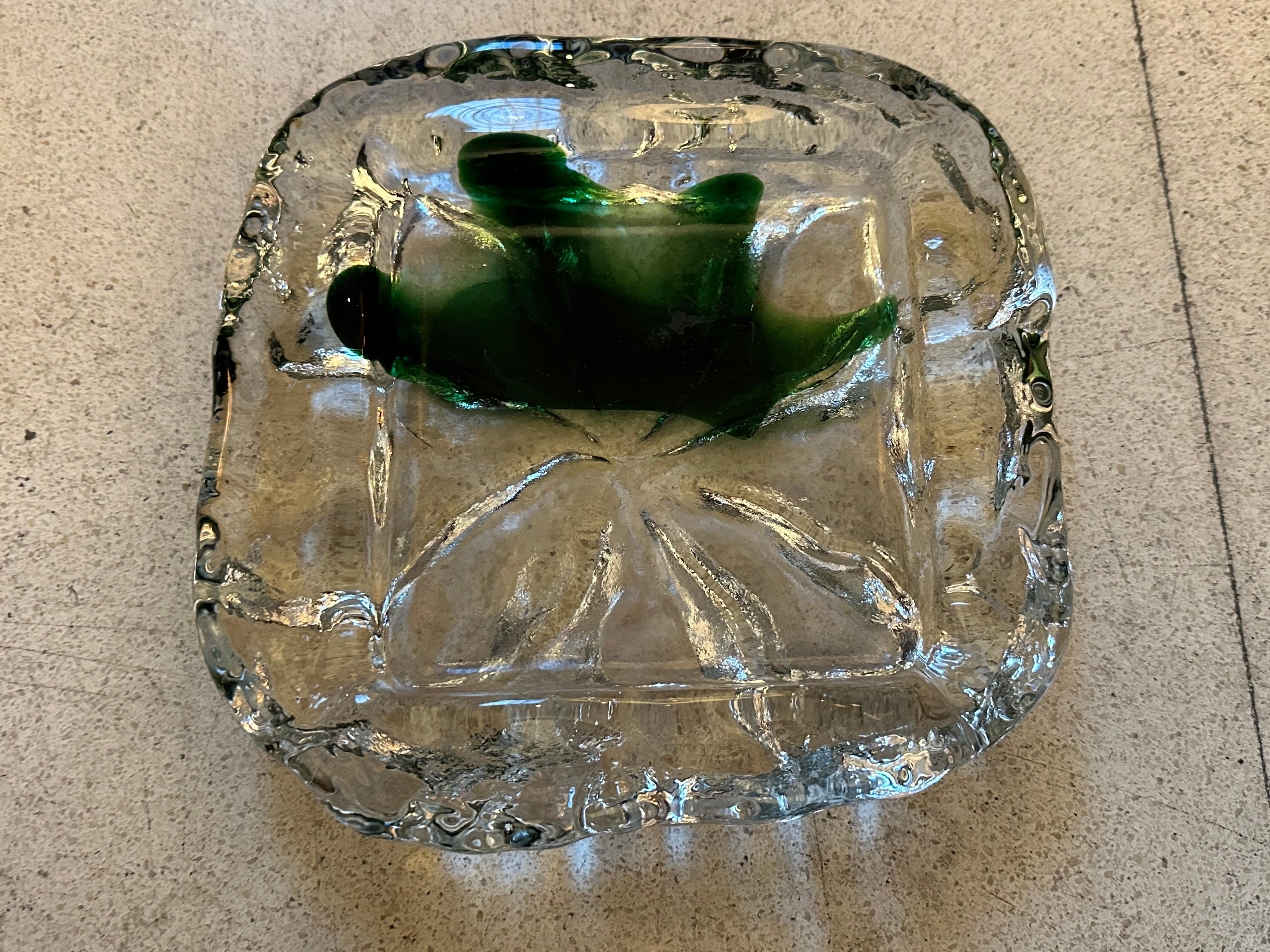 Murano en couleur verte, 1950, italien en vente 6