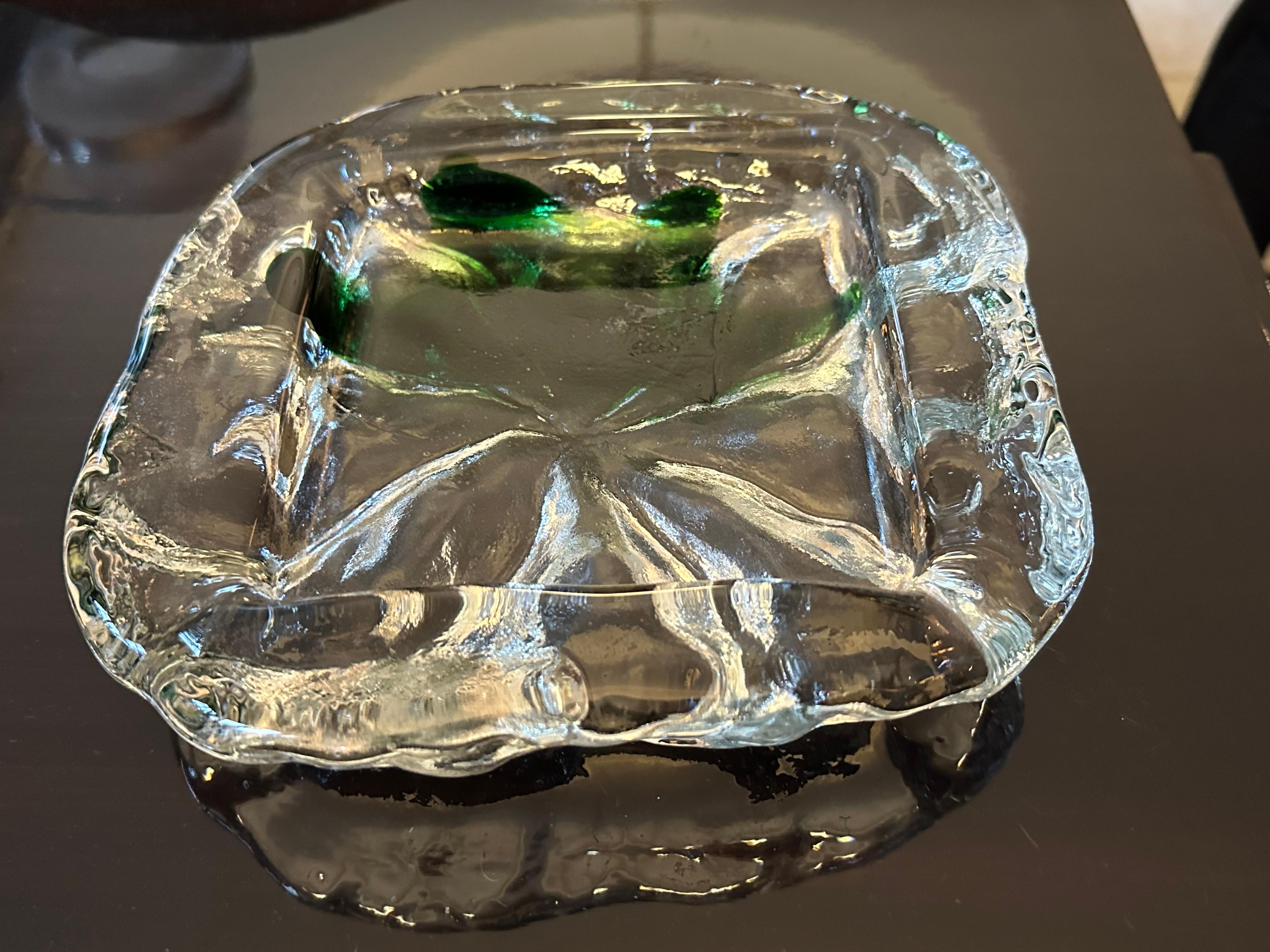 Murano en couleur verte, 1950, italien en vente 1
