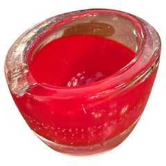 Murano di colore rosso, 1930, Italiano, Tecnica: Bolle controllate
