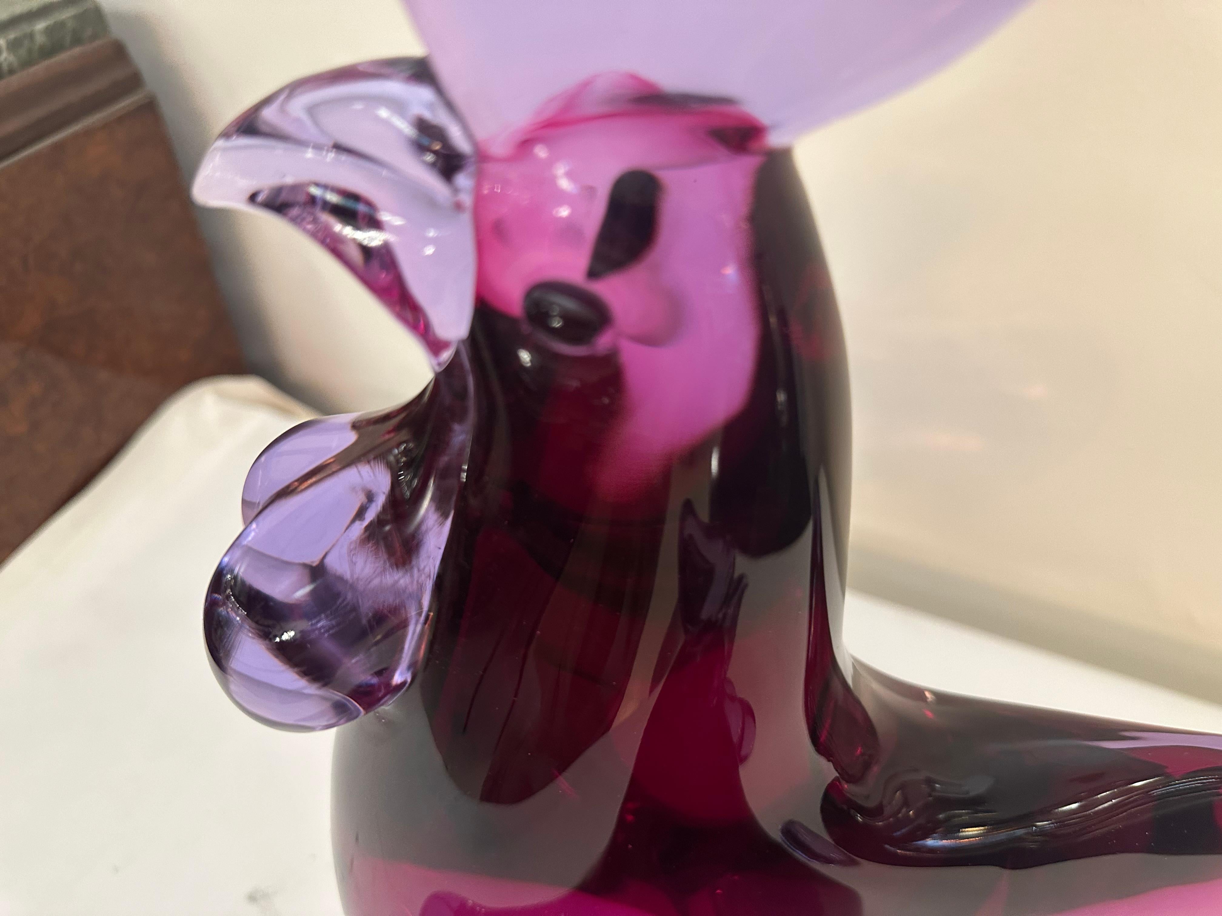 Coppia di galli a Murano, 1960, italiano in vendita 10