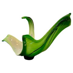 Murano en vert, 1930, italien