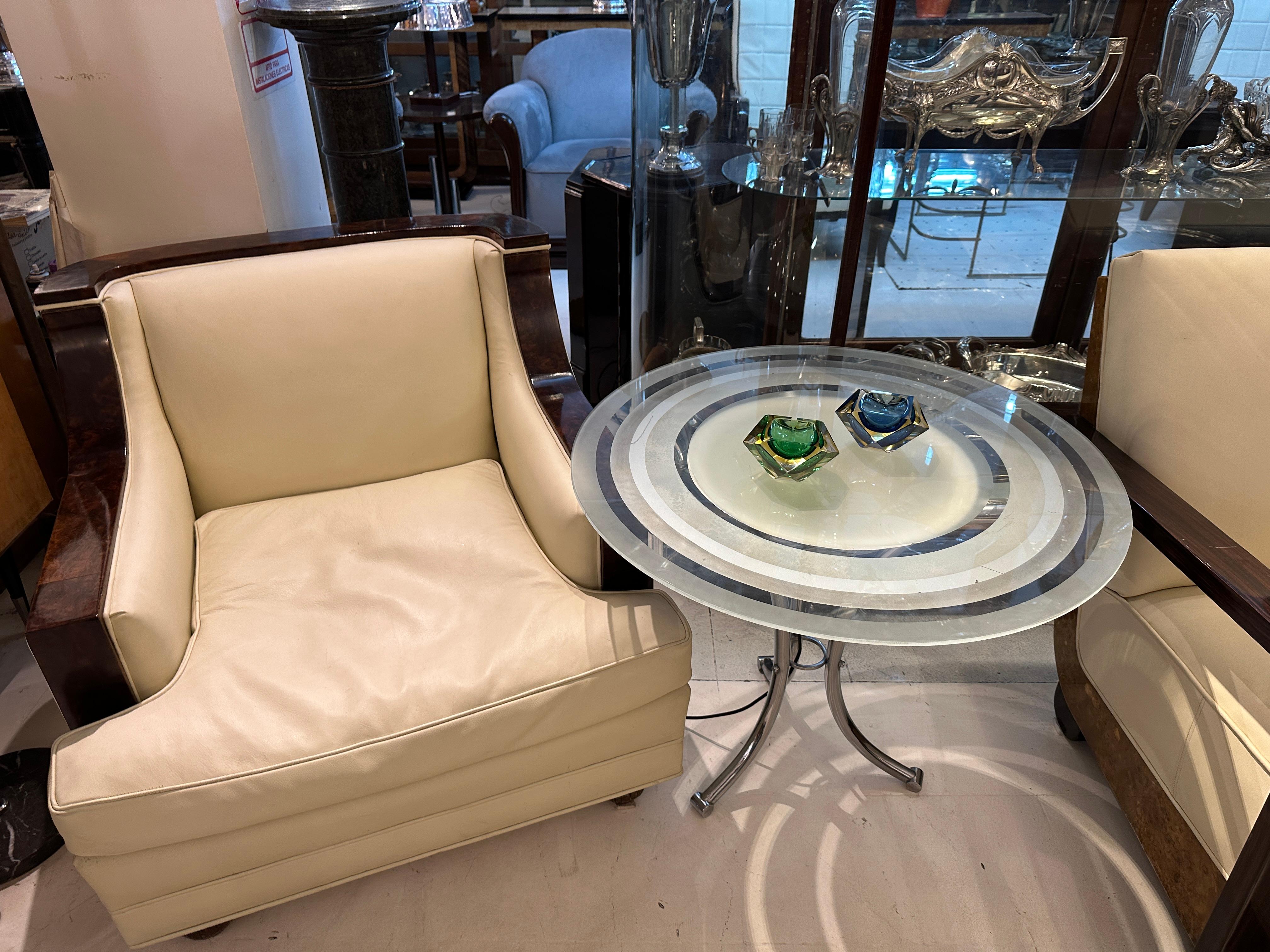 Murano in green and yellow,  1950, Attributed to Flavio Poli, Italian For Sale 5