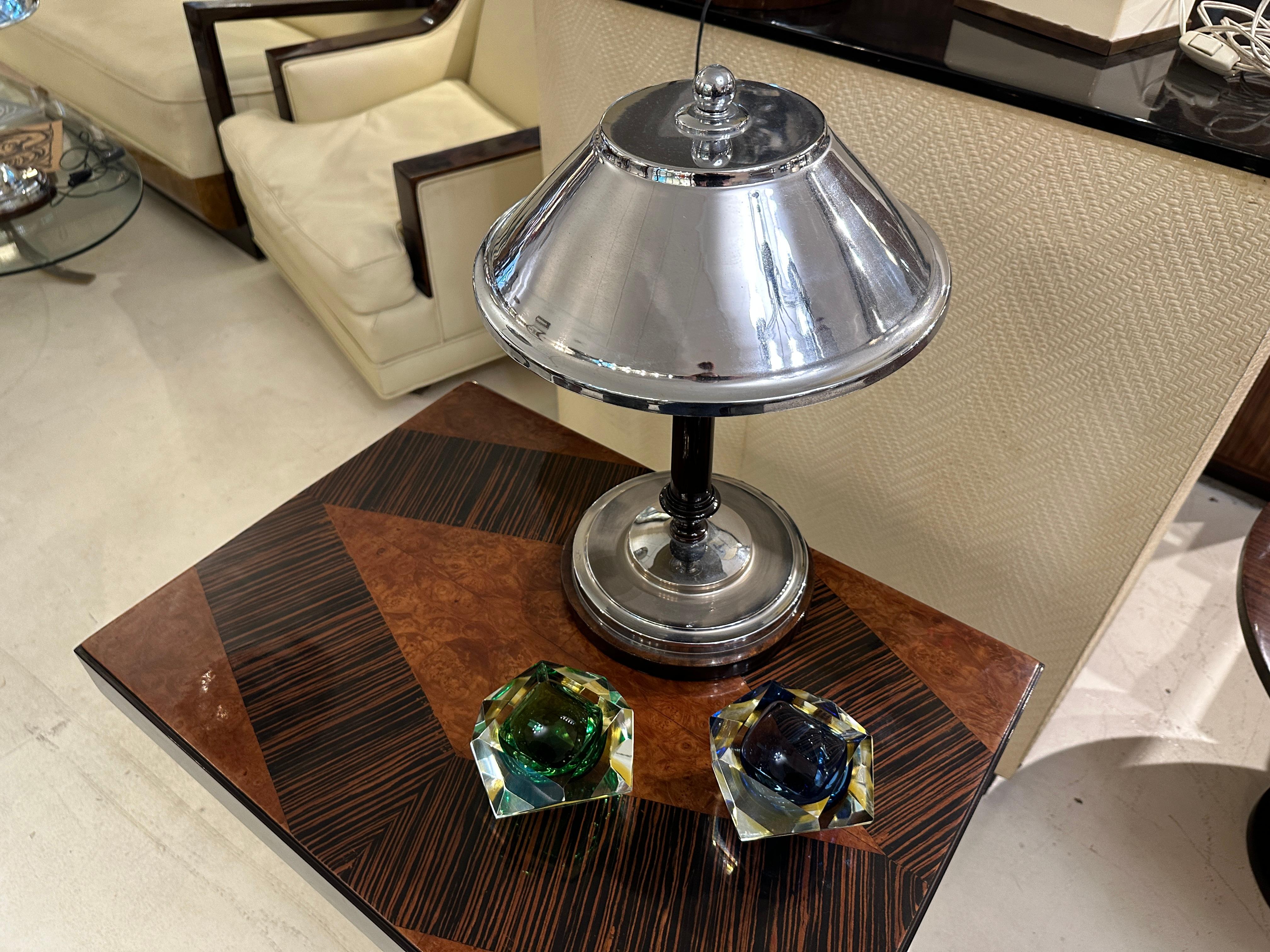 Murano in green and yellow,  1950, Attributed to Flavio Poli, Italian For Sale 7