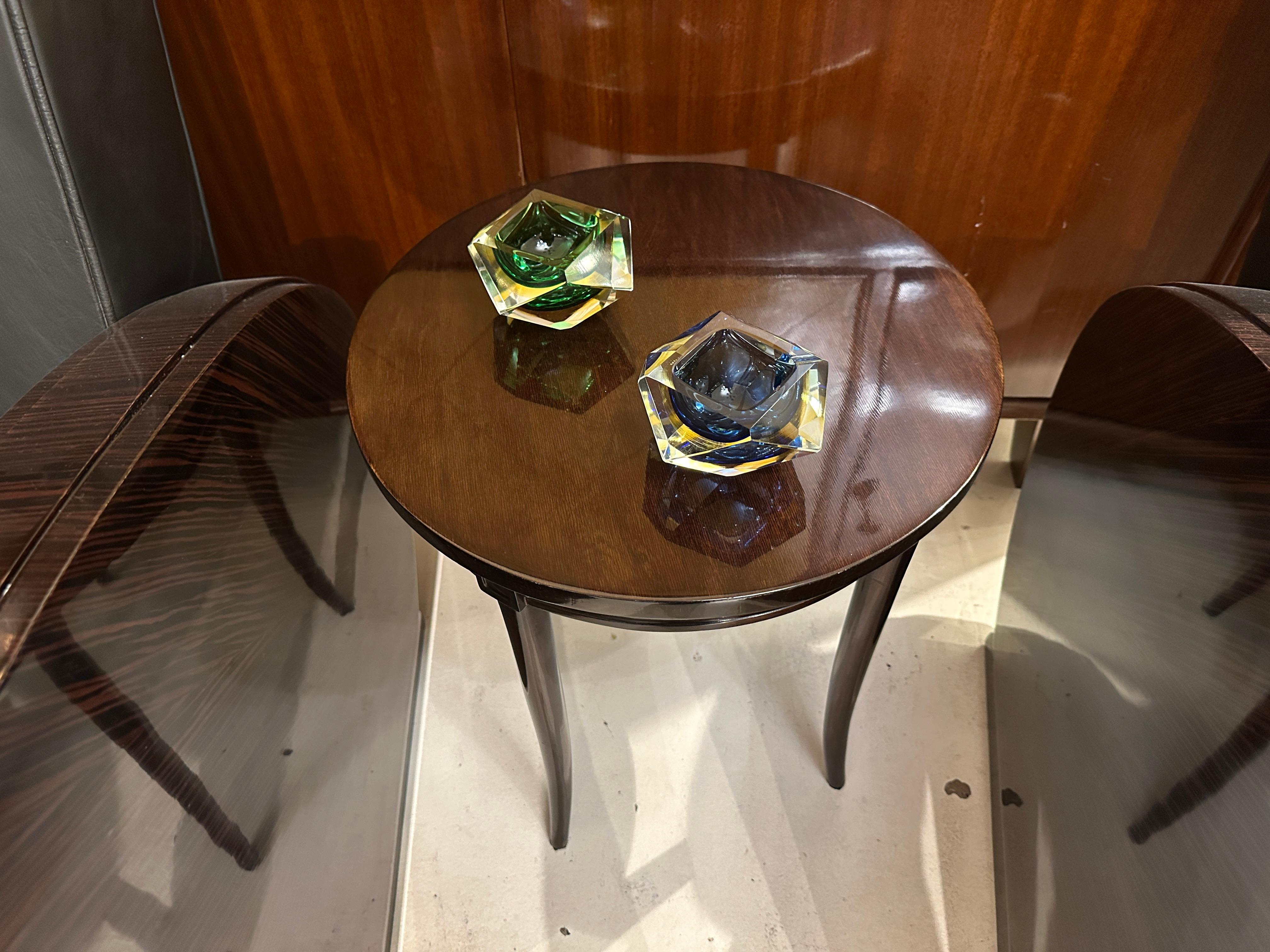 Murano in green and yellow,  1950, Attributed to Flavio Poli, Italian For Sale 13