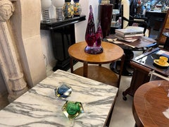 Murano in green and yellow,  1950, Attributed to Flavio Poli, Italian