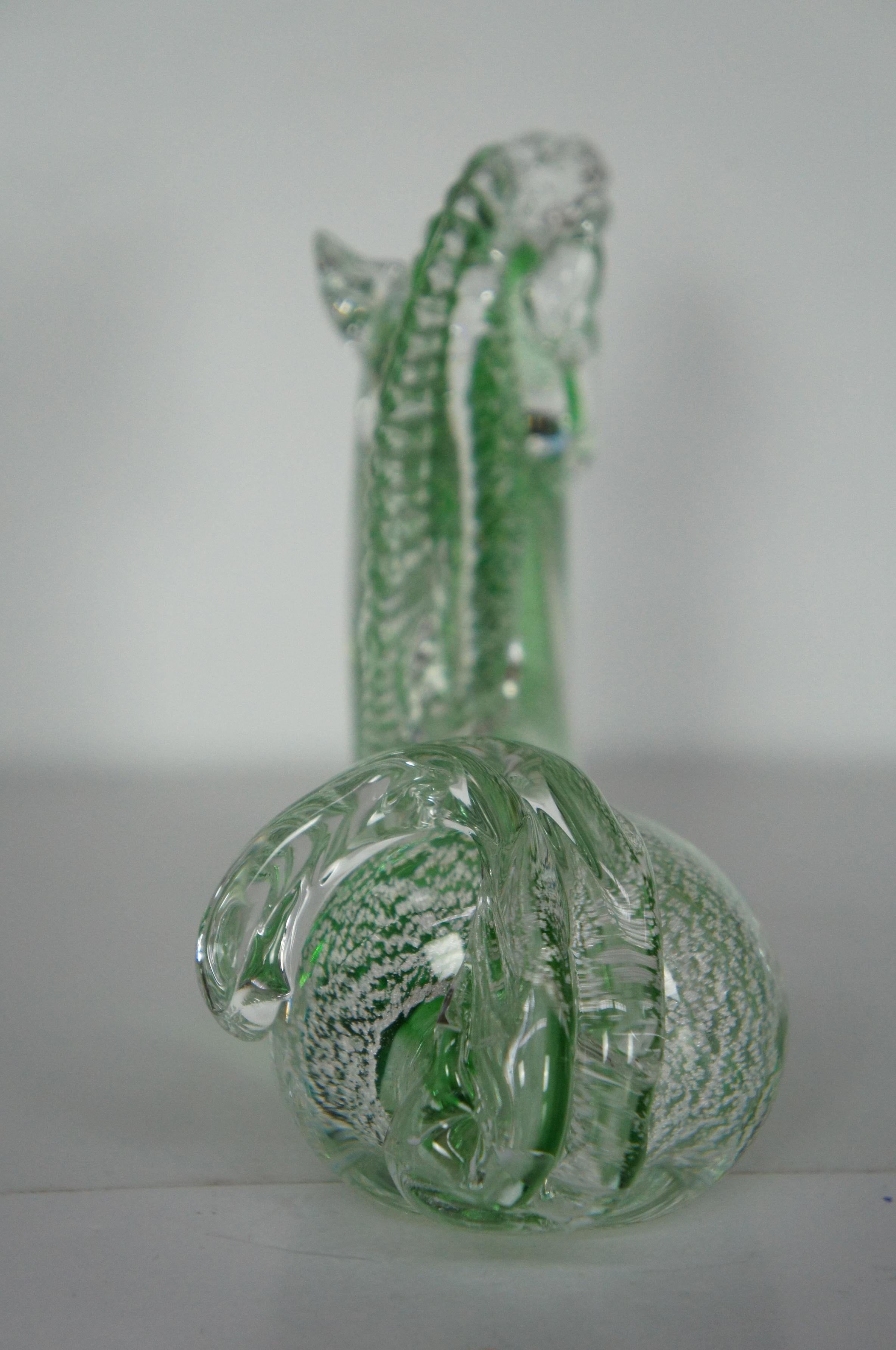 crystal horse figurine