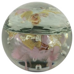 Murano Italienisches Kunstglas Briefbeschwerer