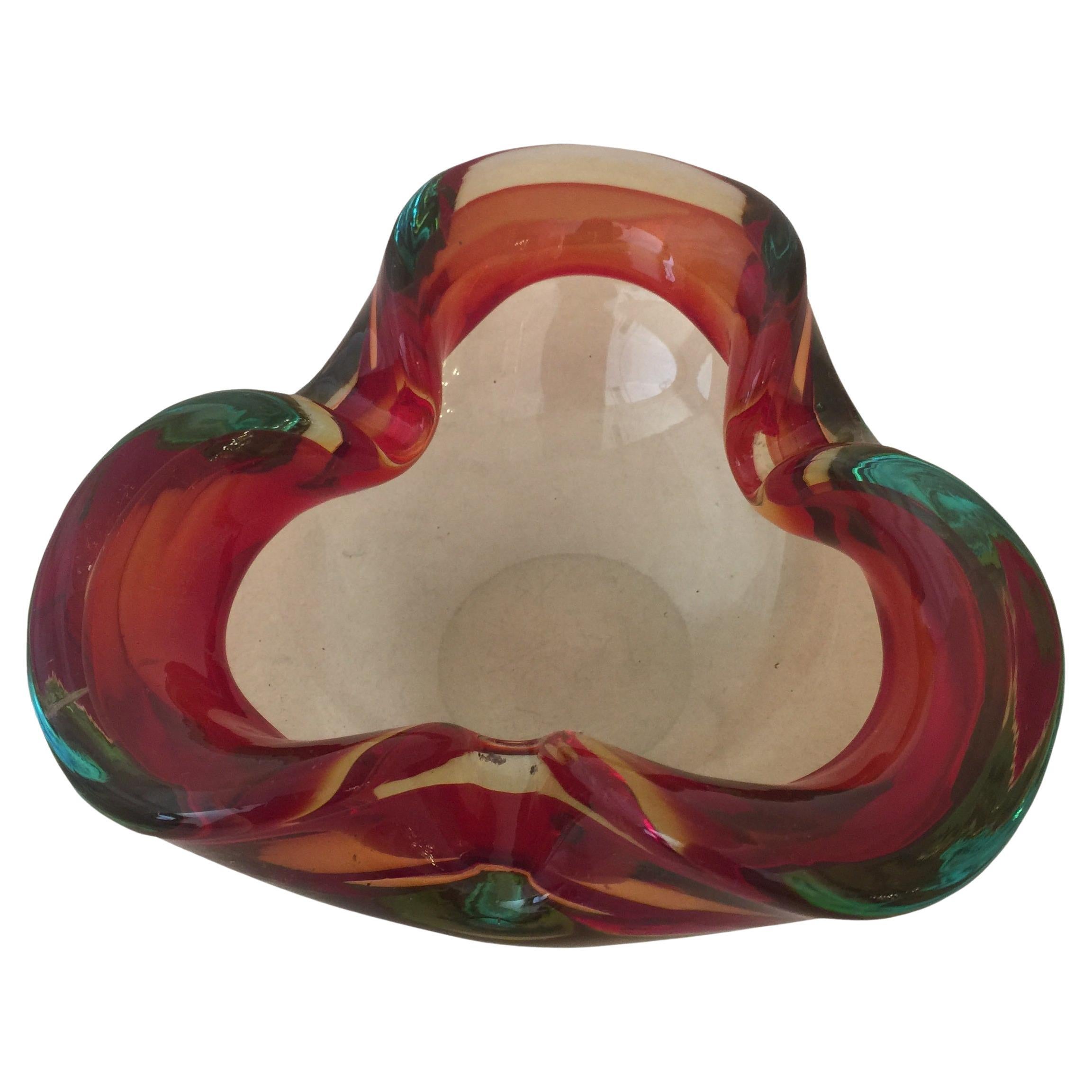 Murano, Italian, Attributed to Barovier Toso, 1940 For Sale
