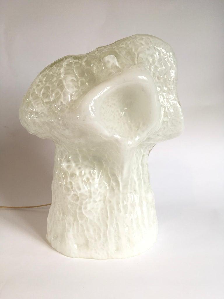 Table lamps designed by Carlo Nason for Mazzega Murano, circa 1970.

Biography
The Italian designer Carlo Nason was born in 1935 in Murano, into a family of expert glassmakers. His father, Vincenzo Nason, ran the famous glass company NasonMoretti
