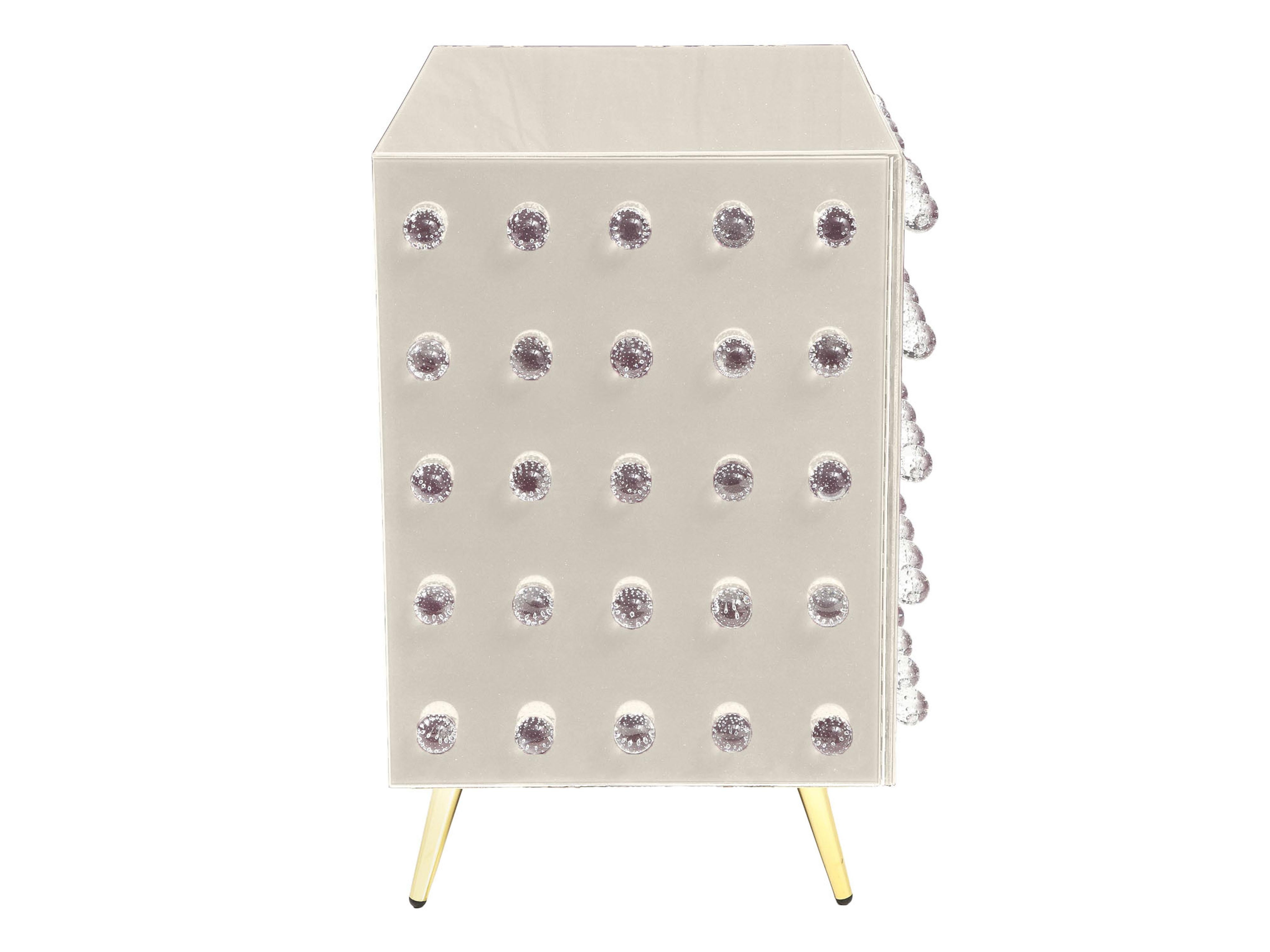Mid-Century Modern Murano Italian white  Cabinet Ninety Jewelry Available Justfurnituress Designer For Sale