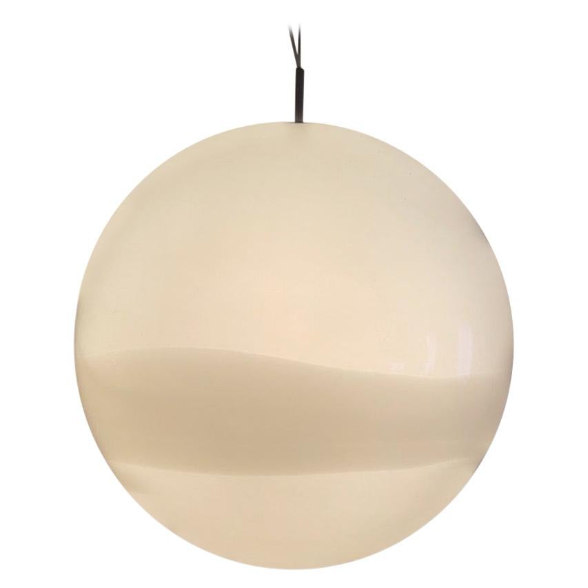 Murano, Italy 1970s Large Globe Pendant Light