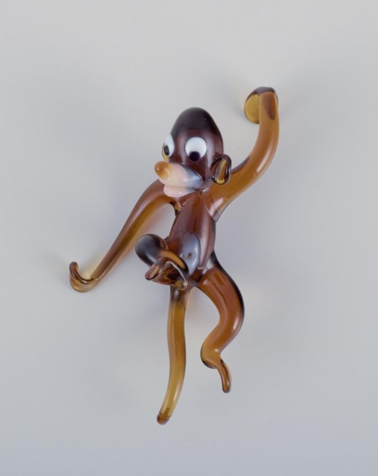 Italian Murano, Italy. A collection of four miniature glass animal figurines, 1960/70s For Sale