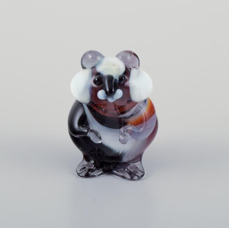 Murano, Italy. A collection of four miniature glass rodent figurines. For Sale 2