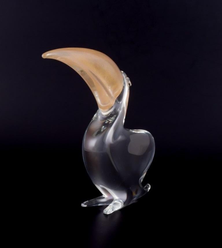 clear glass sculpture