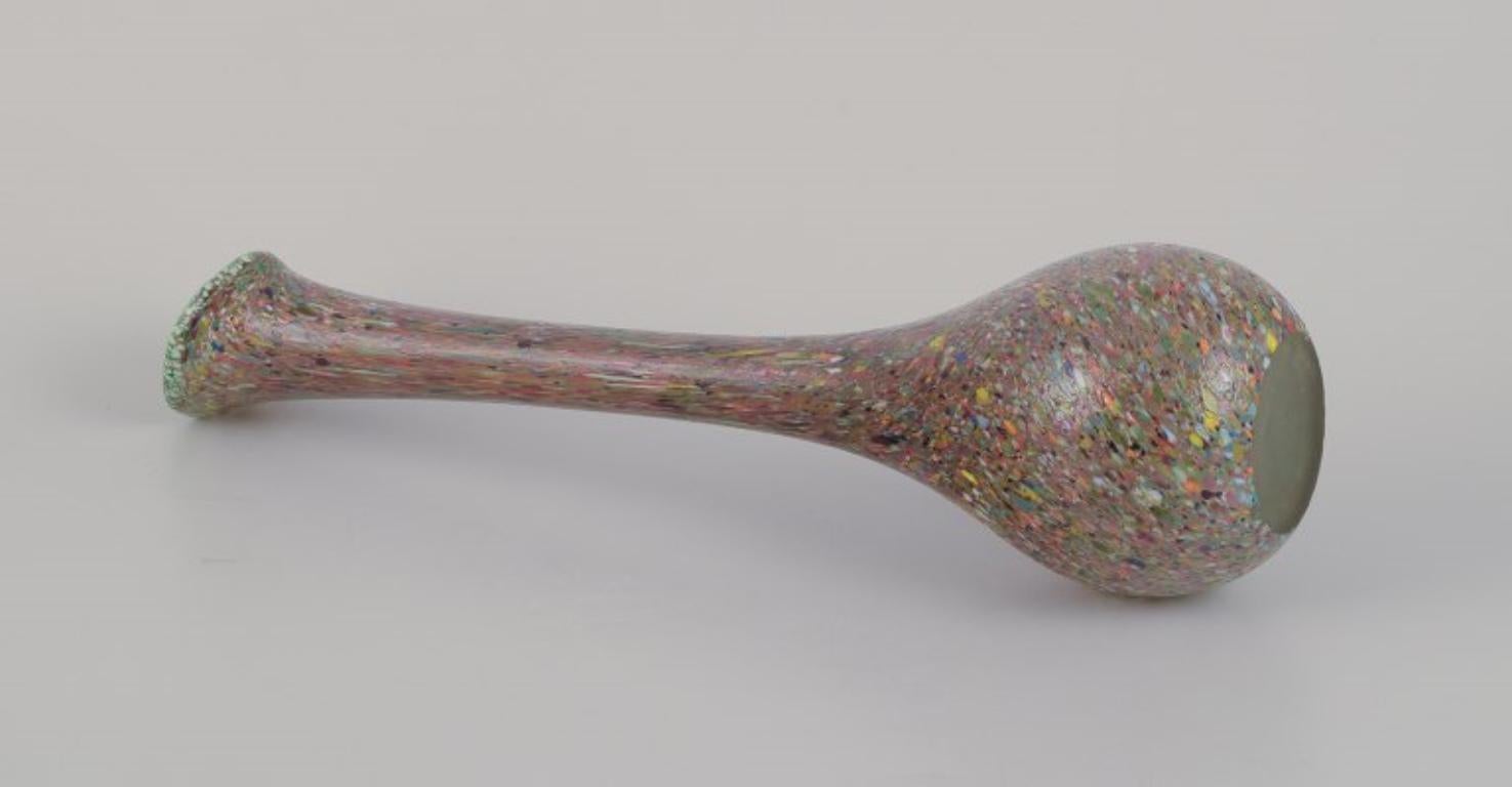 Murano, Italia. Grande vaso in vetro artistico millefiori. Anni '60/70 in vendita 1