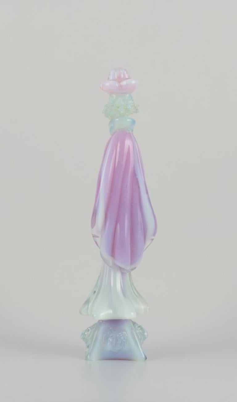Murano, Italy. Large sculpture in art glass. A religious official. In Excellent Condition For Sale In Copenhagen, DK