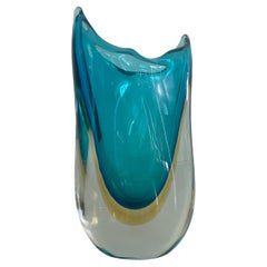 Murano Italy Sommerso glass vase mid century Seguso? Barovier? Poli? AVEM?