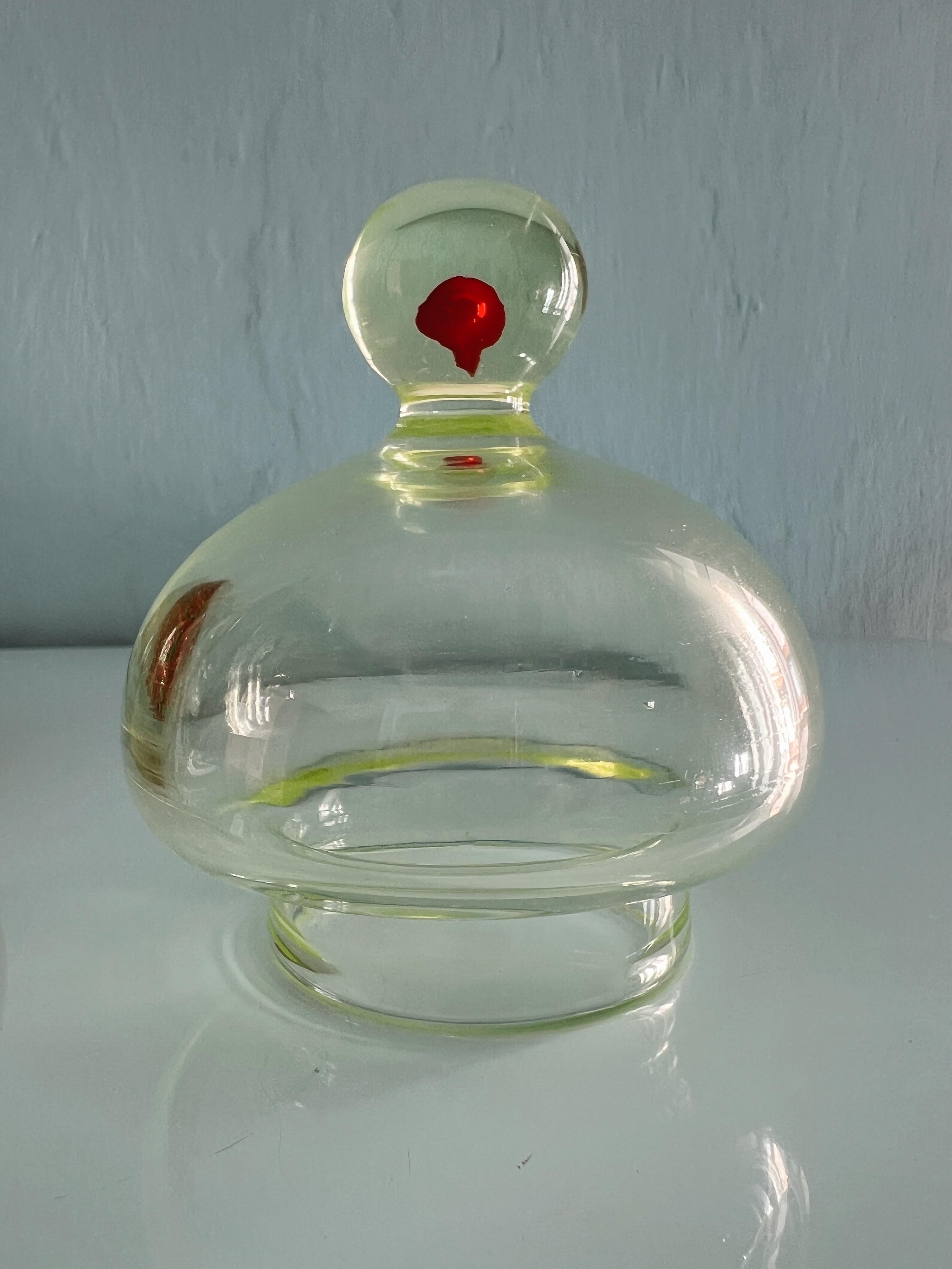 Murano La murrina Karaffe 1970er Jahre Italienisches Kunstglas im Angebot 2