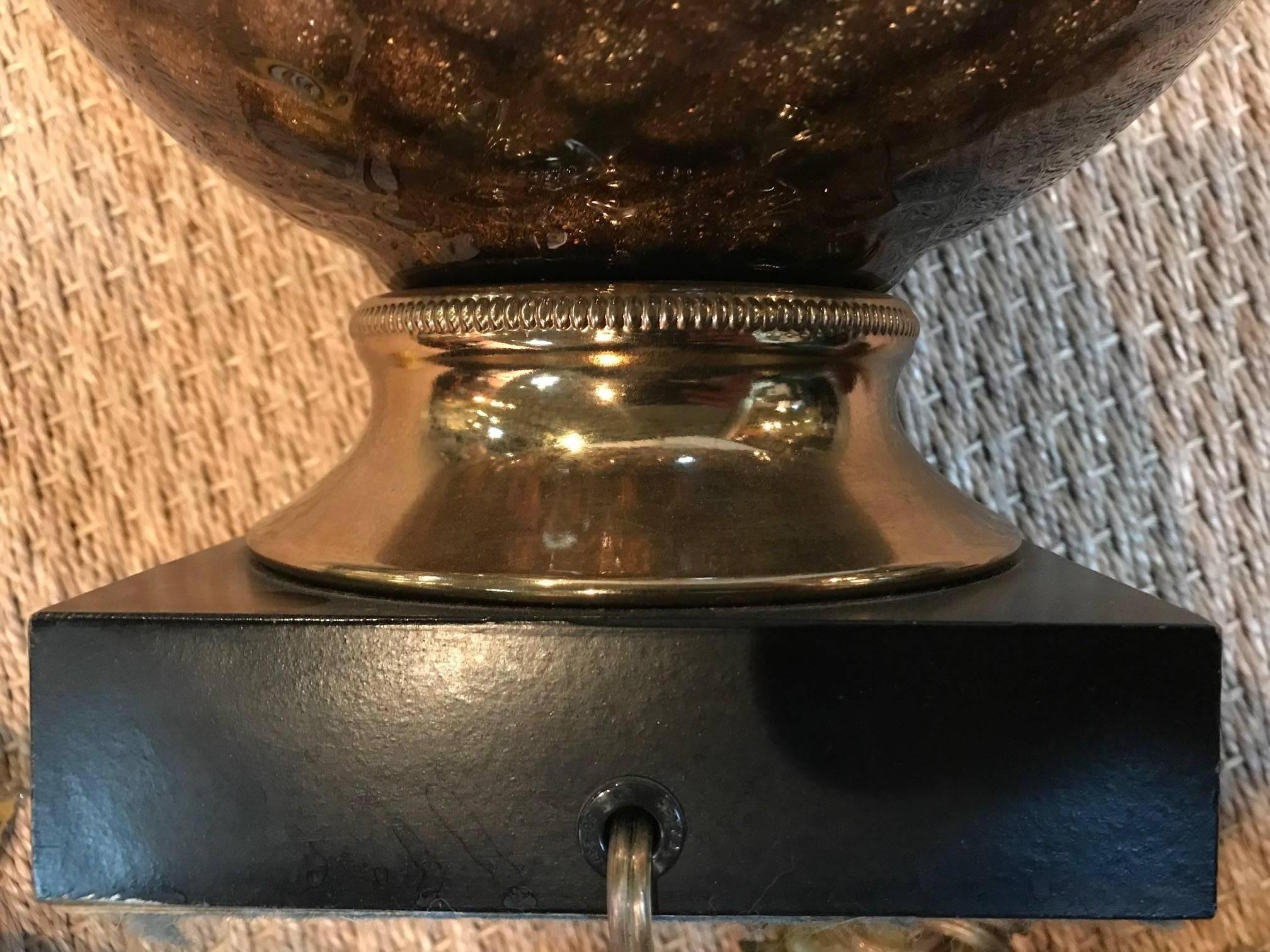 Murano Lamp In Good Condition In Dallas, TX