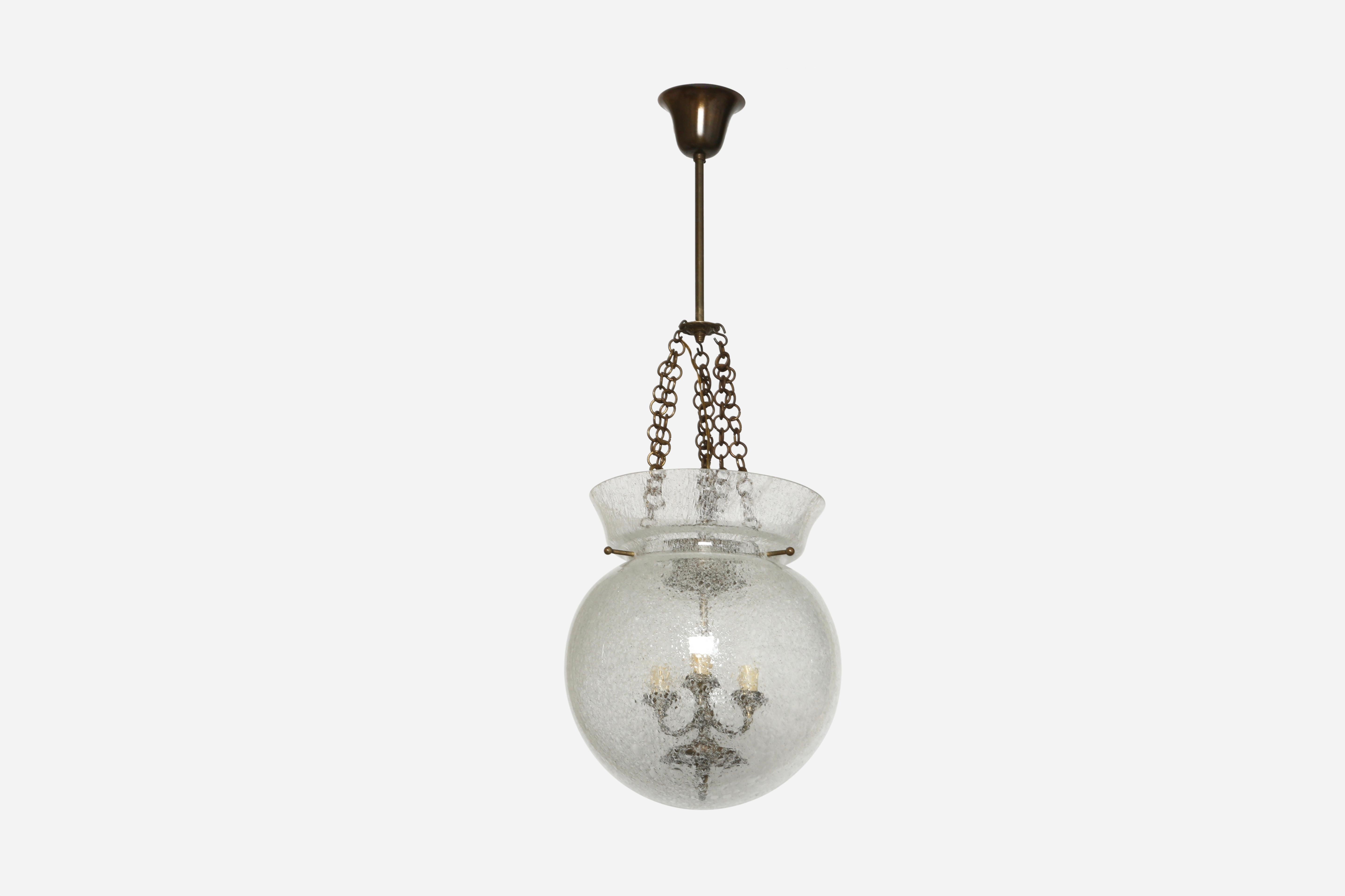 Mid-Century moderno Lanterna di Murano in vetro di Pulegoso, Italia anni '60 in vendita