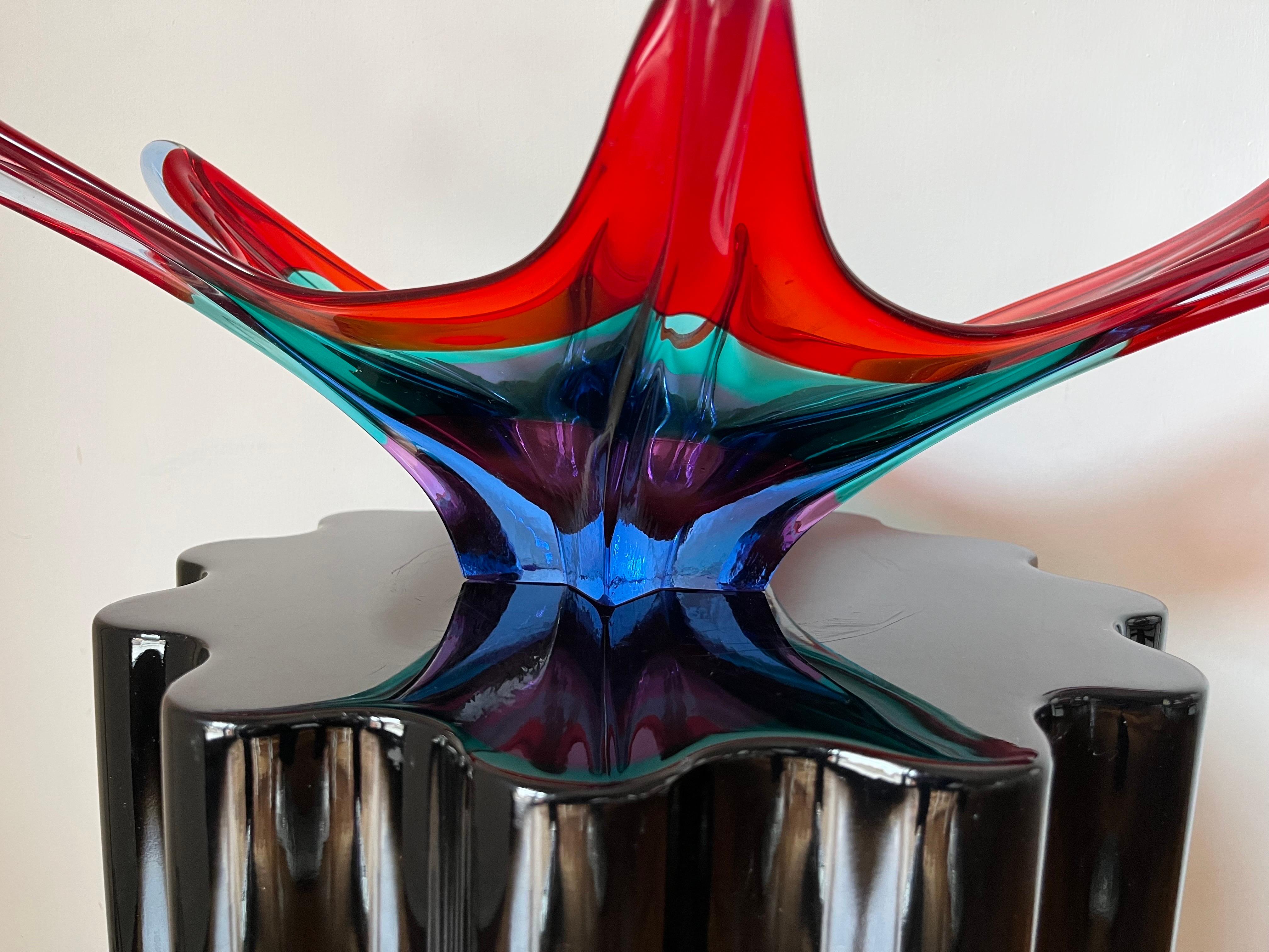 Grand vase de Murano des années 1960, Art en vente 1