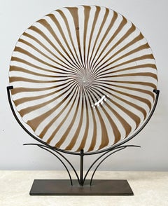 Murano Lino Tagliapietra for La Murina Large Art Glass Bowl on Stand