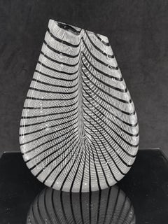 Alberto Doná signed Murano glass vase