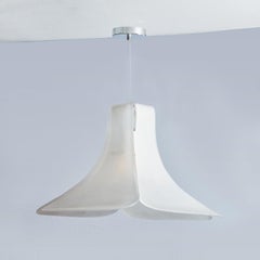 Murano Ls185 Tulip Pendant Light by Carlo Nason for Mazzega, Italy 1970s