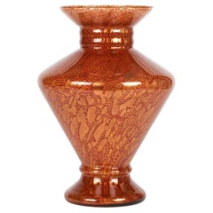Murano Maestri Vetrai Außergewöhnliche Vase aus mundgeblasenem Kunstglas