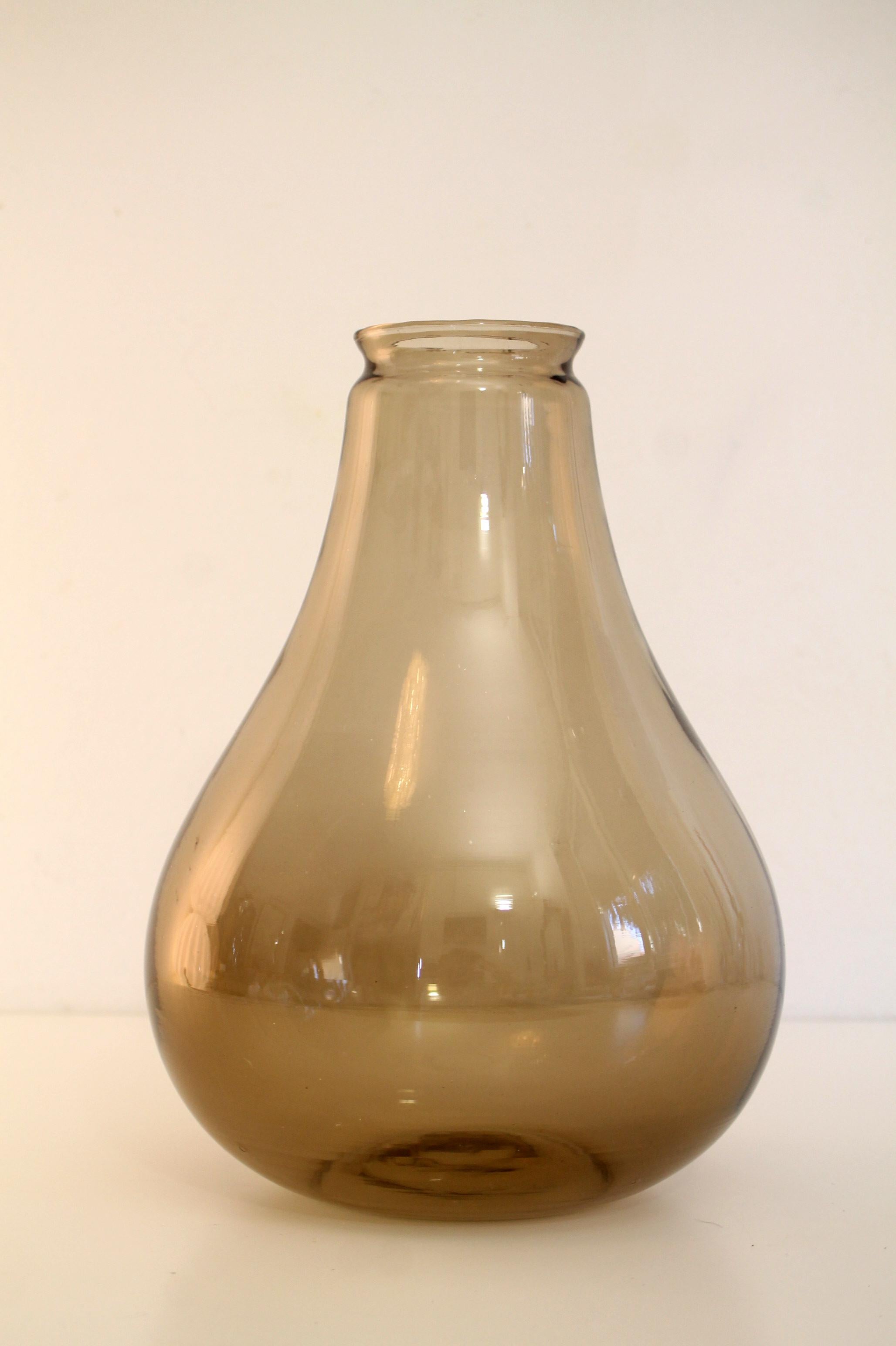 Late 20th Century Murano Mazzega Glass Lamp by Carlo Nason with Silk Lampshade, 1980s Near Mint