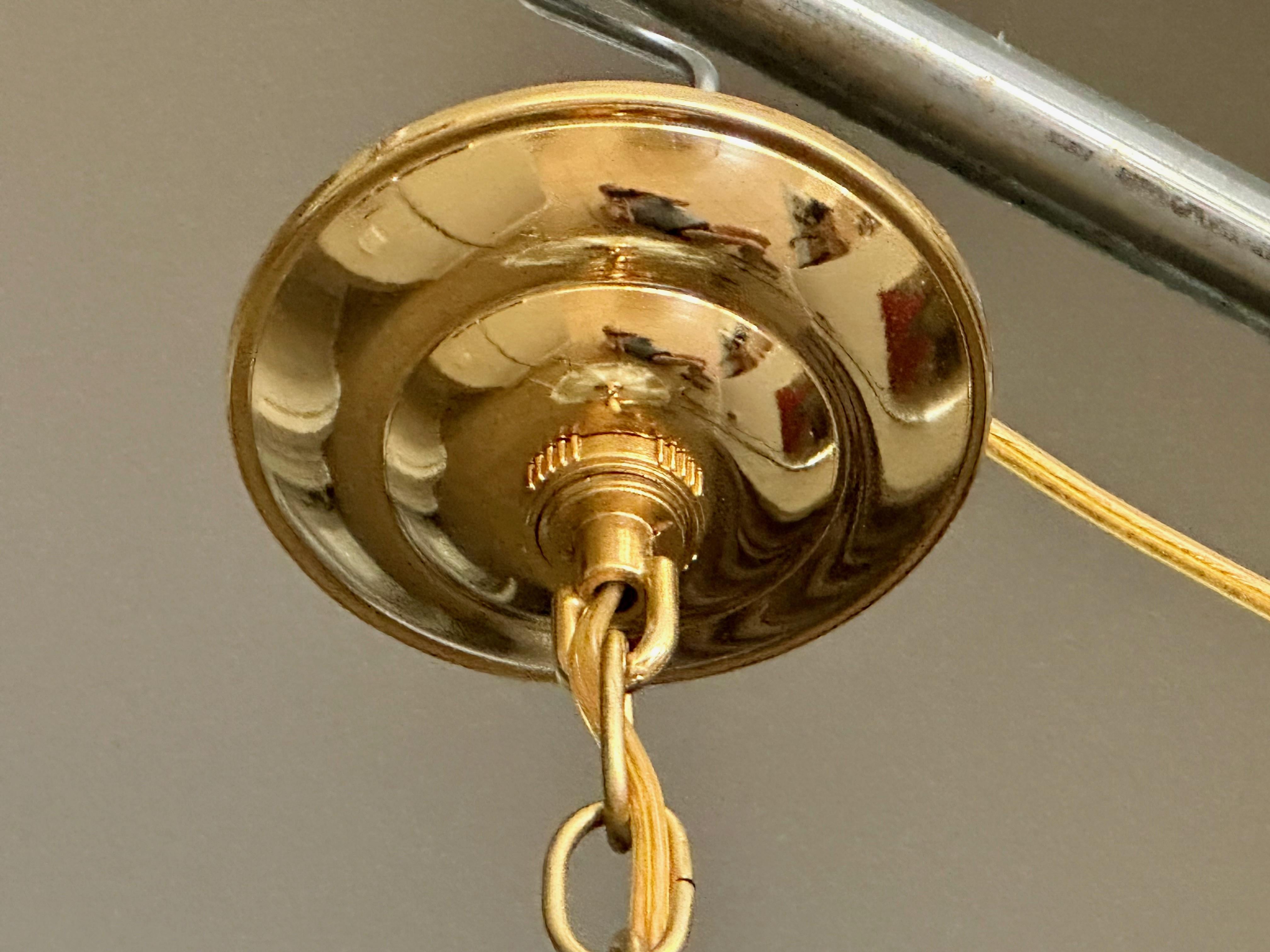 Murano Mazzega Glass Tulip Shaped Chandelier or Pendant For Sale 10