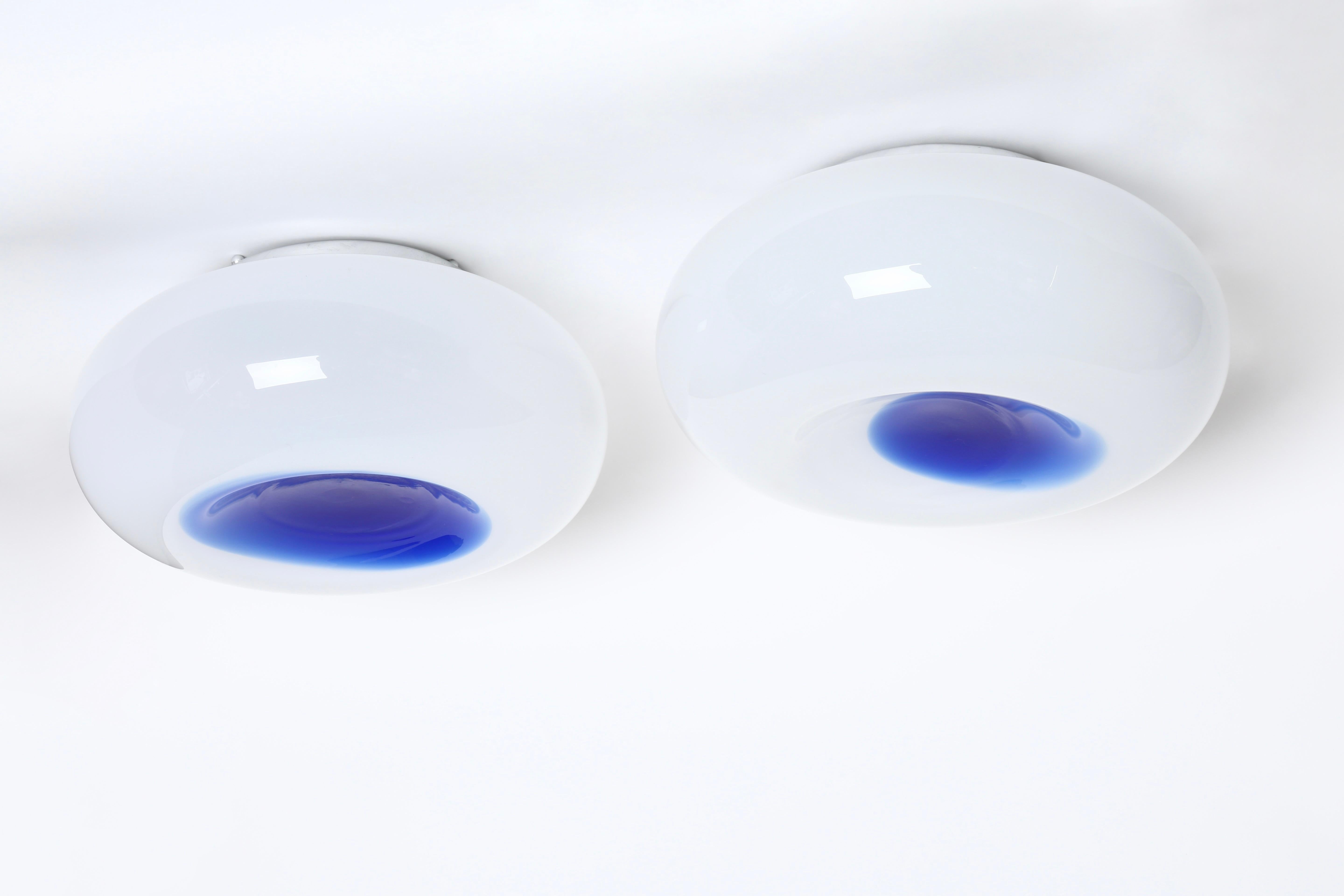 Lampe à encastrer moderne du milieu du siècle, Murano, Italie, vers les années 1960 en vente 1