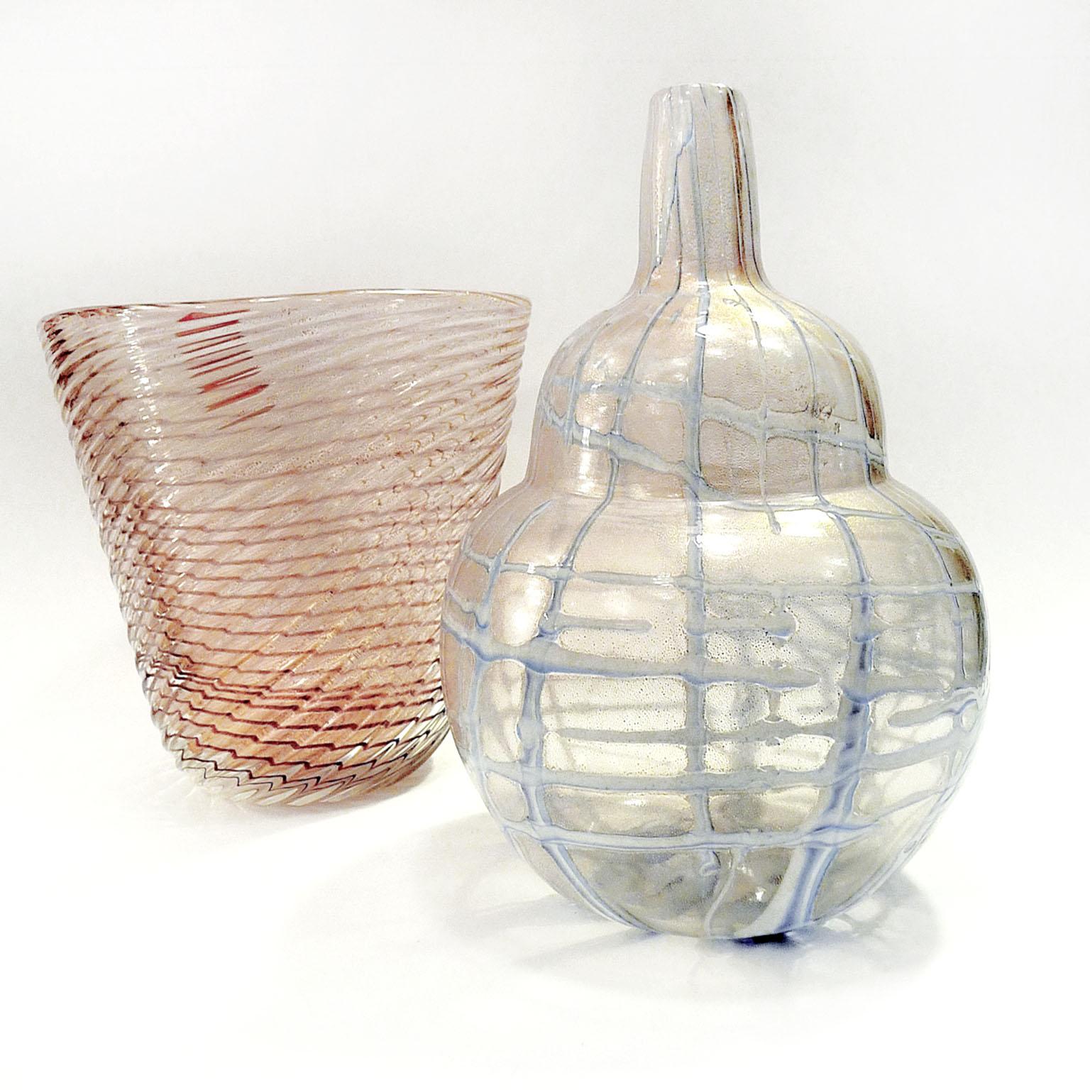 Italiano Vaso di Murano di metà secolo, Ercole Barovier, Pezzo Unico di Prova in vendita
