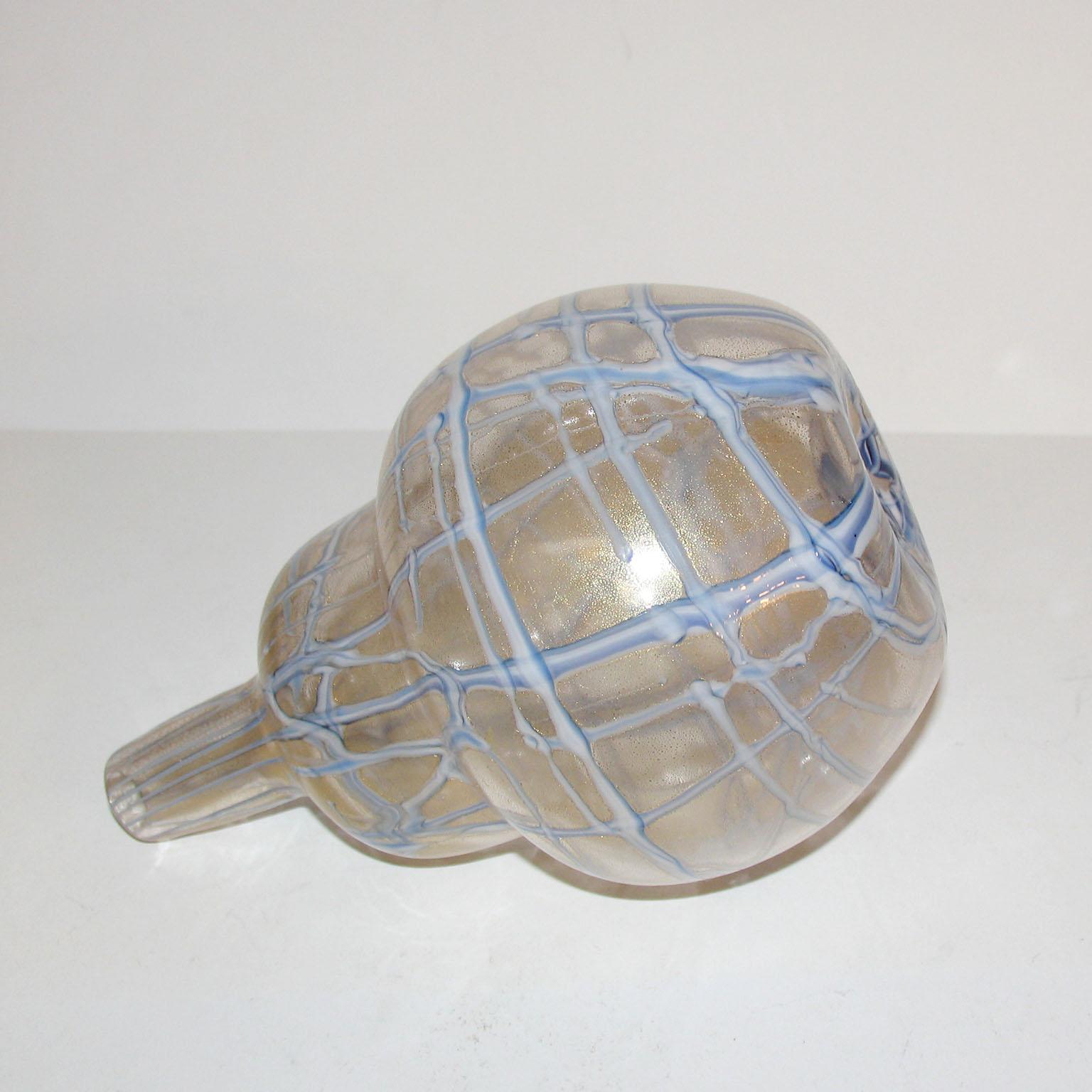 Vaso di Murano di metà secolo, Ercole Barovier, Pezzo Unico di Prova in vendita 1