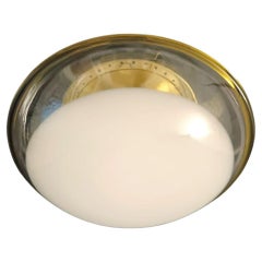 Murano Milky White Flush Mount