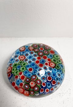 Murano "millefiori" Art Glass Paperweight