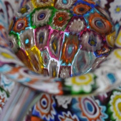 Vaso monumentale a doppio manico in vetro di Murano Fratelli Toso, anni '20