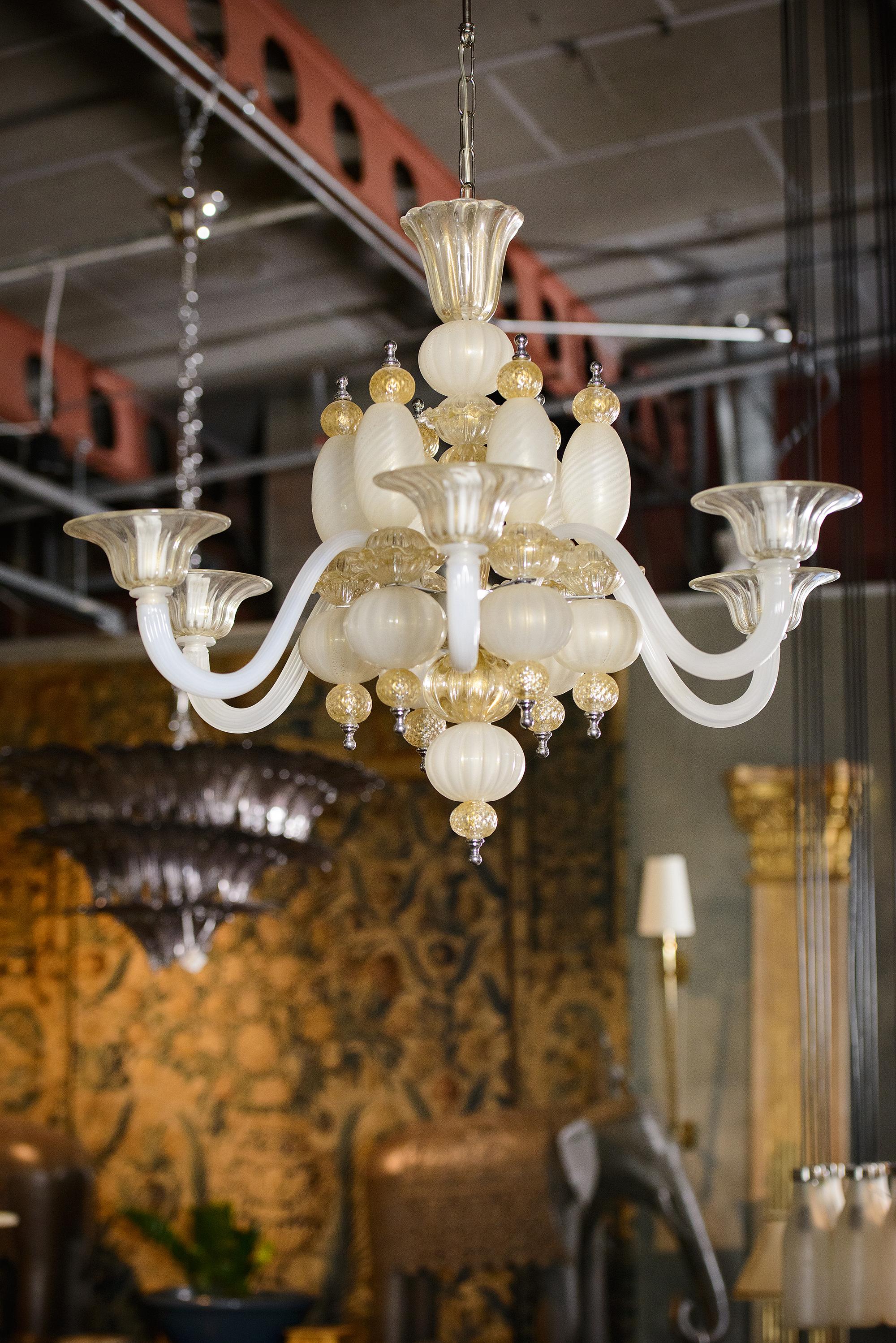 Murano Glass Murano Multi-Arm Chandelier