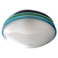 Vintage Murano Multicolor Flush Mount