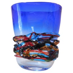 Murano Multicolor Vase by Giuliano Busato