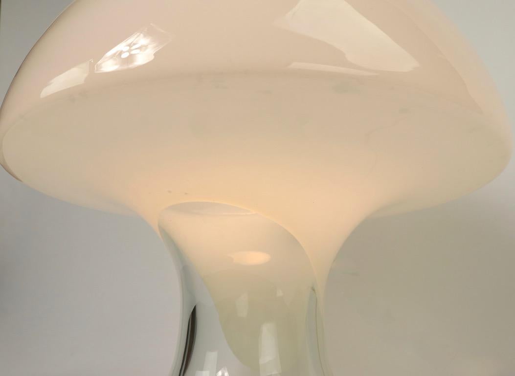 Murano Mushroom Lamp by Gino Vistosi 1