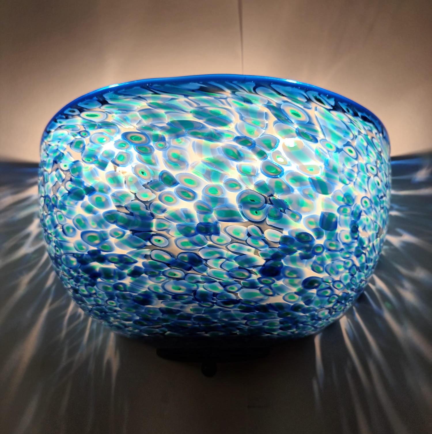Verre de Murano Appliques Neverrino de Murano de Gae Aulenti pour Vistosi, 3 disponibles en vente