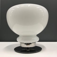 Murano Opal Glass Table Lamp or Floor Lamp