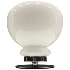 Murano Opal Glass Table Lamp or Floor Lamp