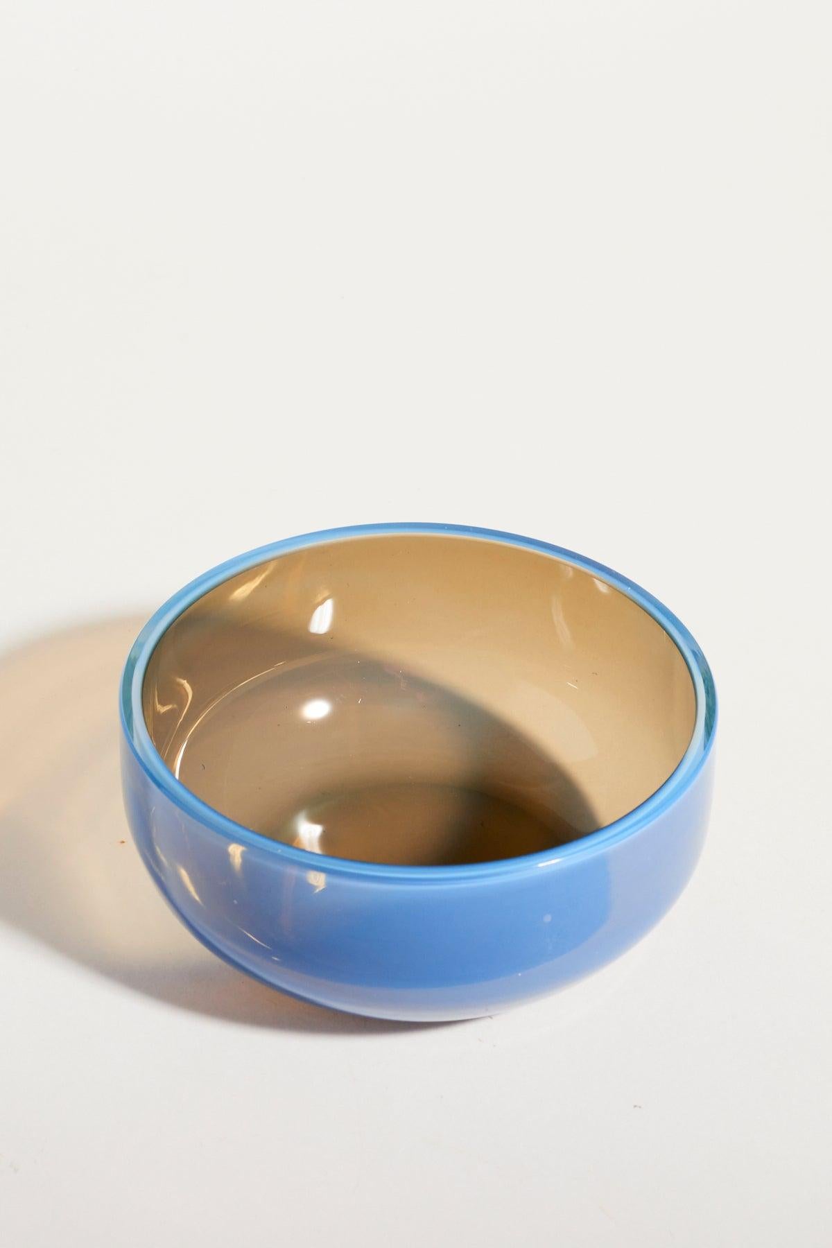 Italian Murano Opalescent Glass Bowl