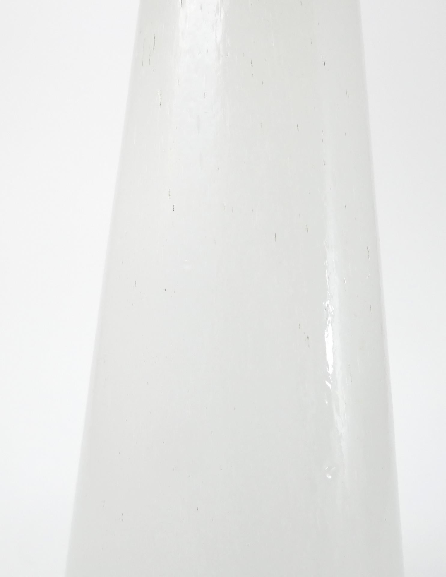 Murano Glass Murano Opaline Glass Table Lamp, 1970s For Sale