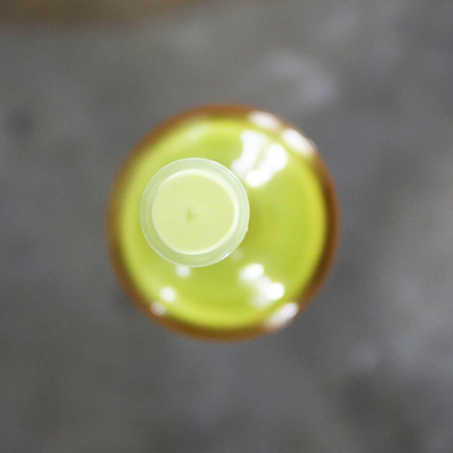 Murano Opaque Yellow & Clear Amber Incalmo Bottle Attributed to Geo Ponti Venini 11