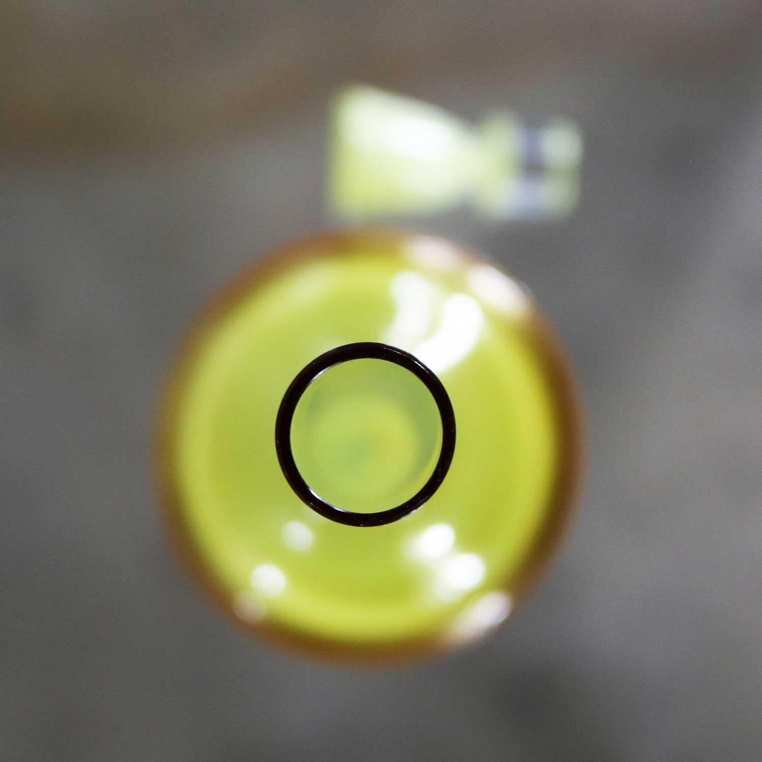 Murano Opaque Yellow & Clear Amber Incalmo Bottle Attributed to Geo Ponti Venini 12